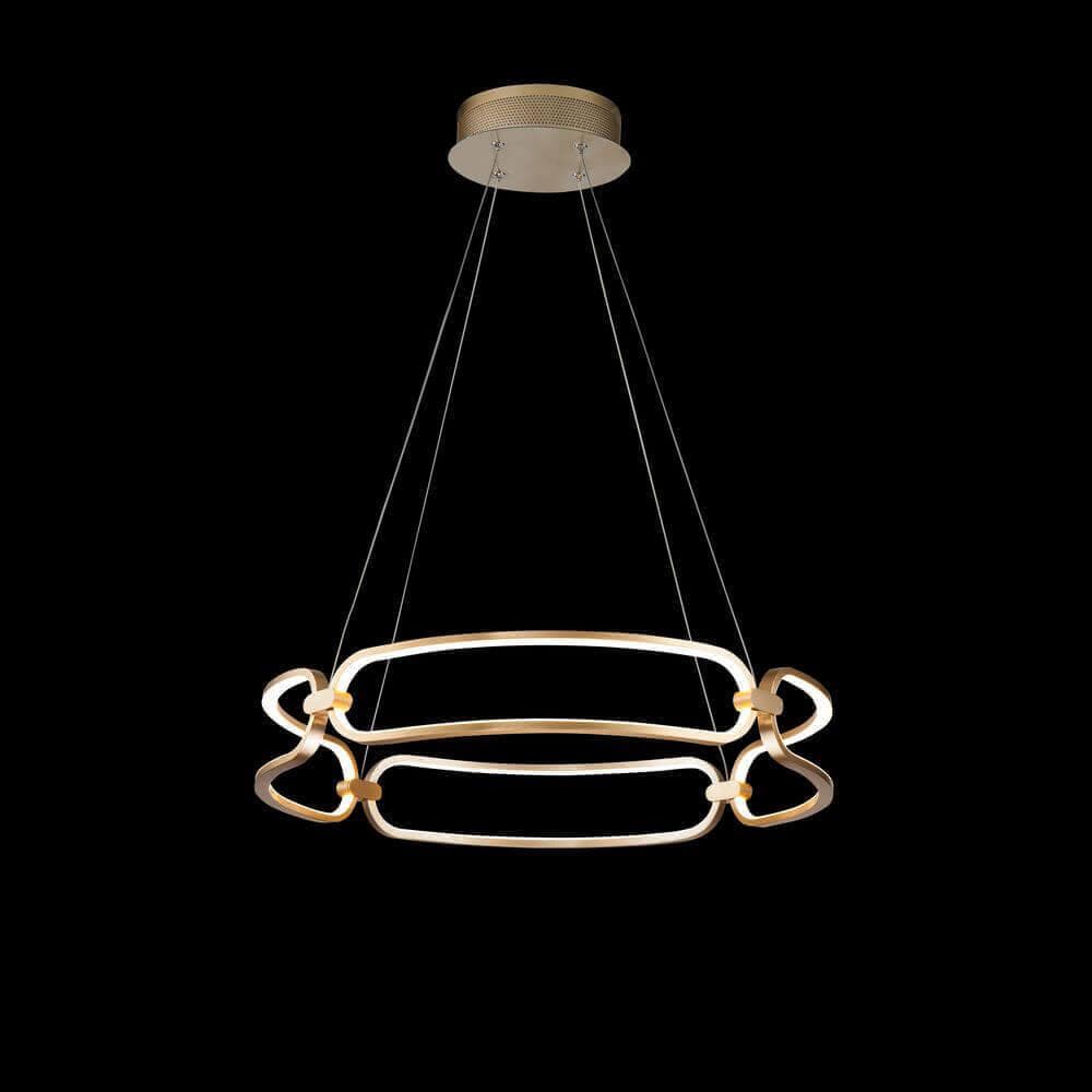 Maytoni Modern Chain Матовое Золото Подвесной светильник LED 50W 3500Лм MOD017PL-L50MG — миниатюра 10