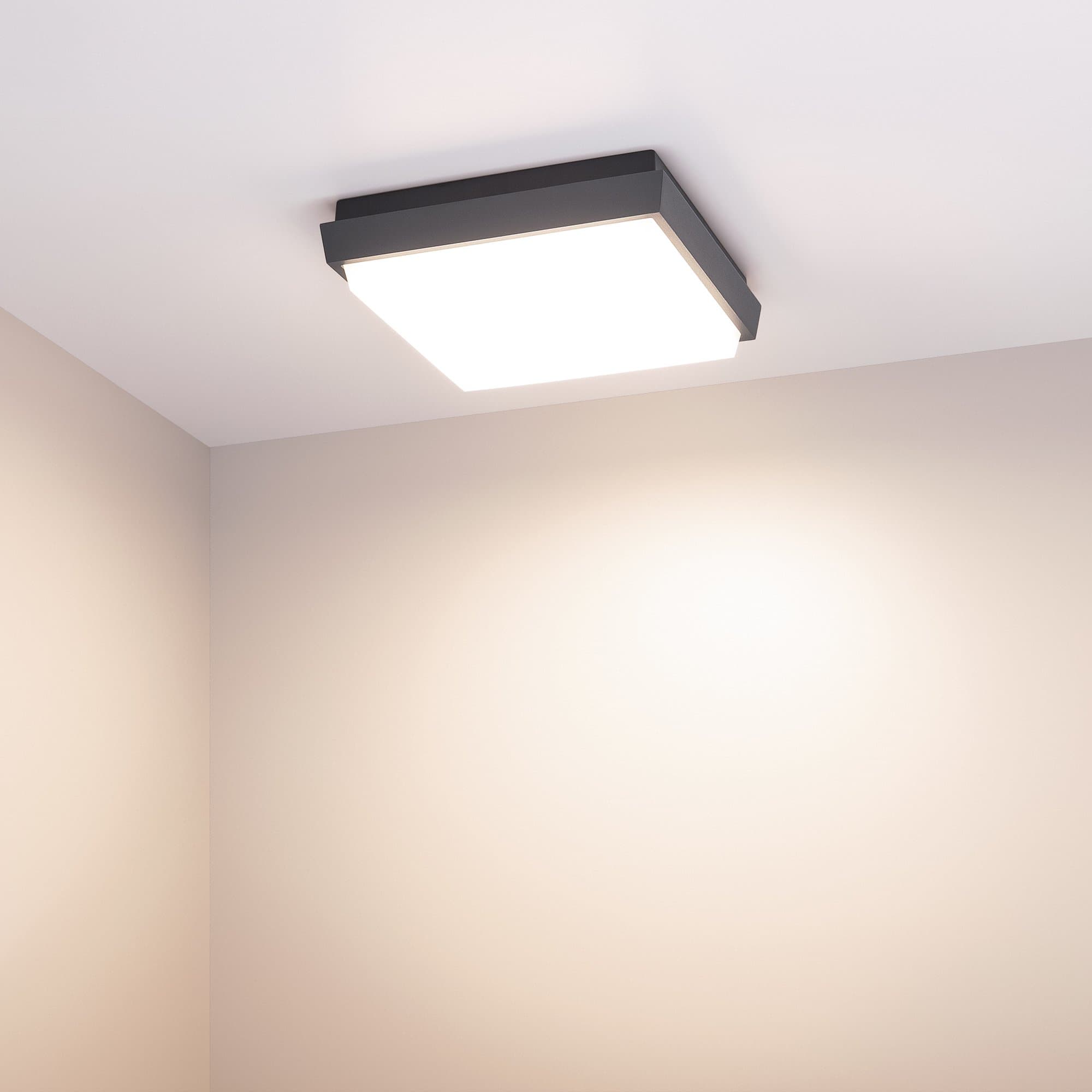 Arlight Светильник LGD-AREA-S175x175-10W Day4000 (GR, 110 deg, 230V) (IP54 Металл, 3 года) 032426 — миниатюра 3