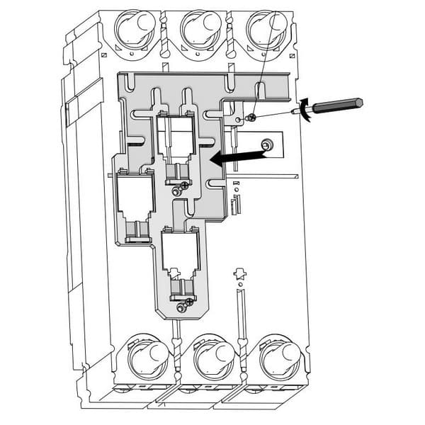 LSIS Разъем для втычного SUSOL MCCB ASS'Y,BASE CONNECTOR, TS400, TS630 83261173806