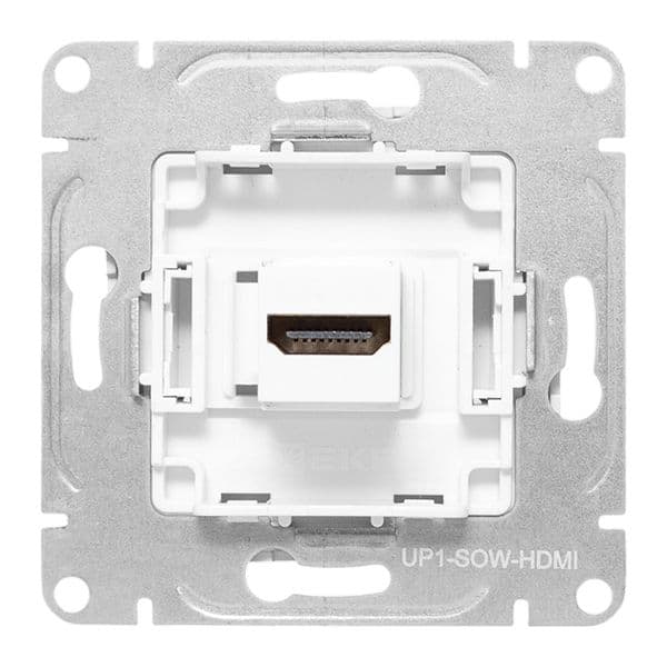 EKF Механизм розетки HDMI, белый Эпика — миниатюра 7