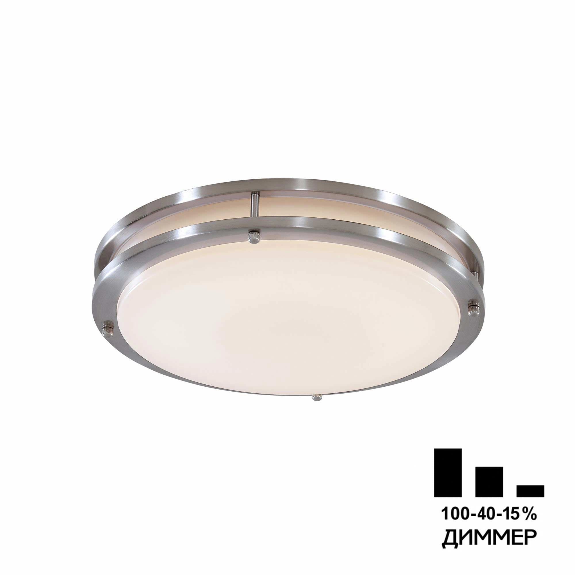 Citilux CL709321N Бостон Хром матовый Светильник накладной LED 32W*4000K