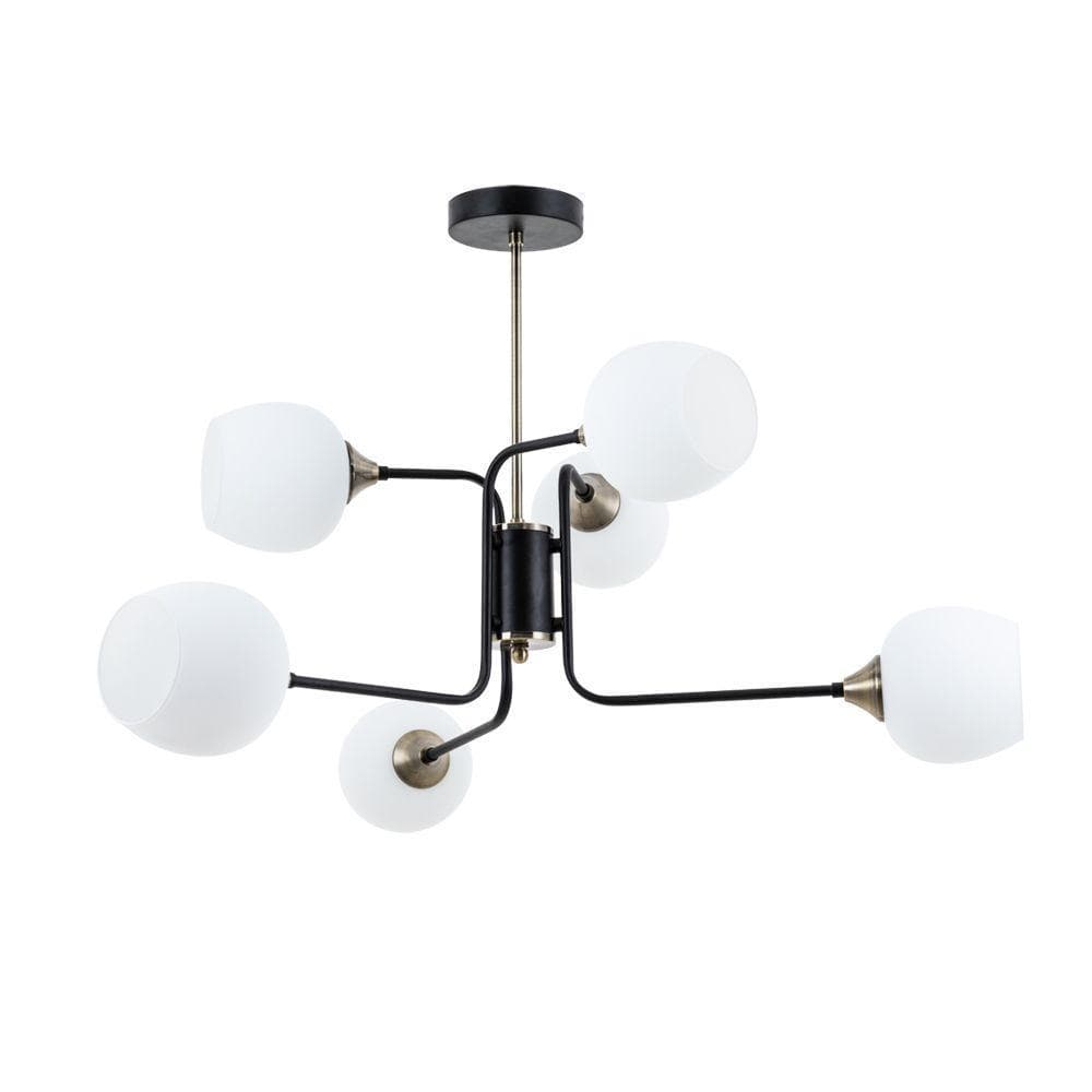 Arte Lamp SKAT Светильник потолочный лампа накаливания A3564PL-6BK — миниатюра 1