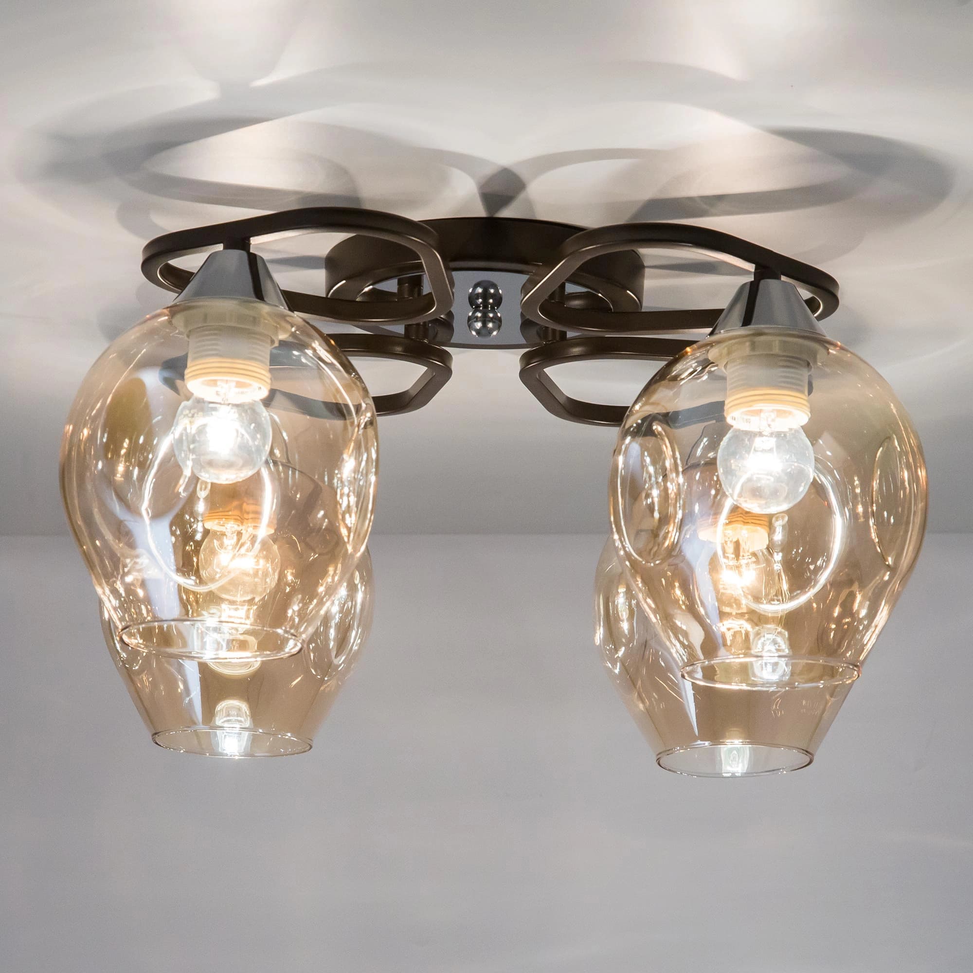Citilux CL468141 Балатон Кофейный Люстра — миниатюра 2