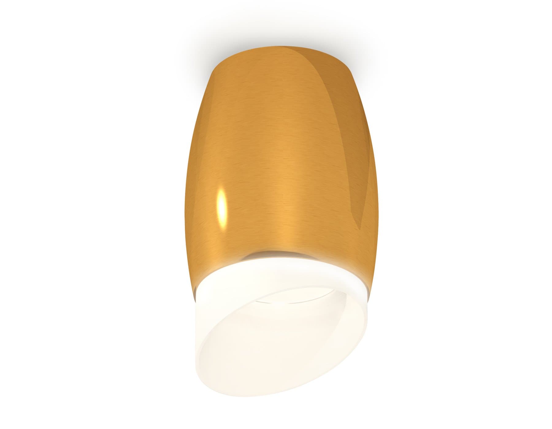 Ambrella Комплект накладного светильника XS1125022 PYG/FR золото желтое полированное/белый матовый MR16 GU5.3 (C1125, N7175) — миниатюра 1