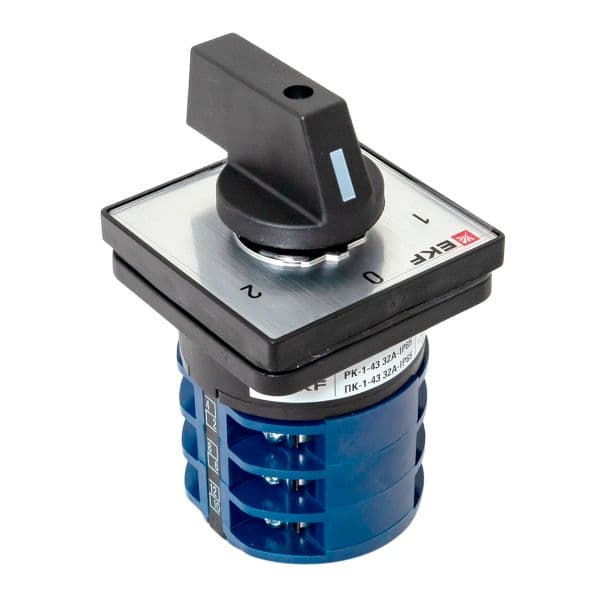EKF Переключатель кулачковый ПК-1-43 32А 3P «1-0-2» IP65 — миниатюра 7