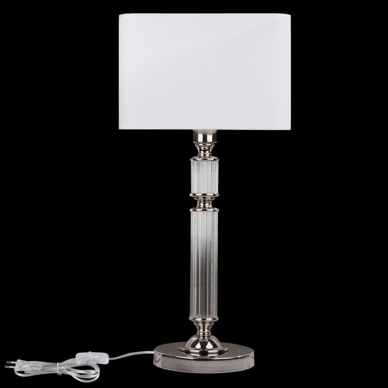 Maytoni Neoclassic Ontario Хром Настольная лампа E27 60W MOD020TL-01CH — миниатюра 6