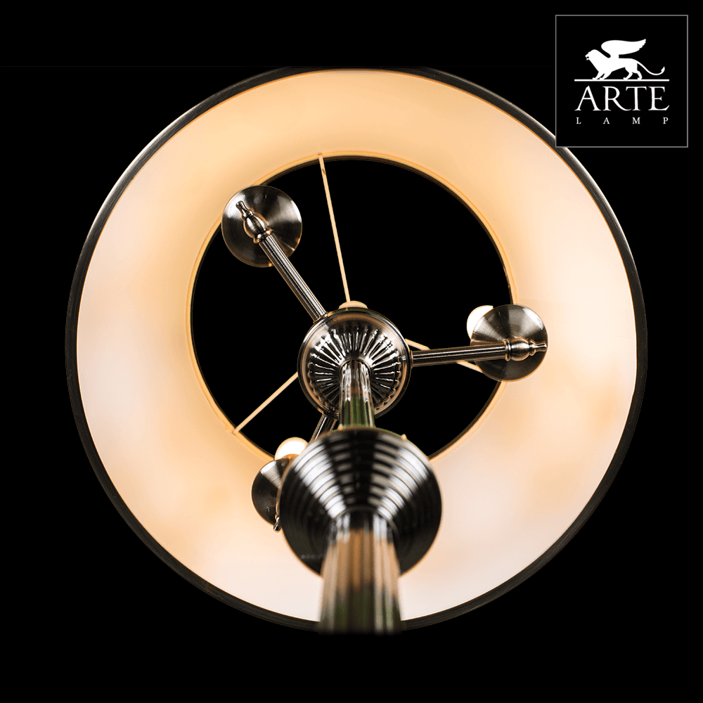 Arte Lamp Alice Бронза/Бежевый Торшер 40W E14 A3579PN-3AB — миниатюра 4