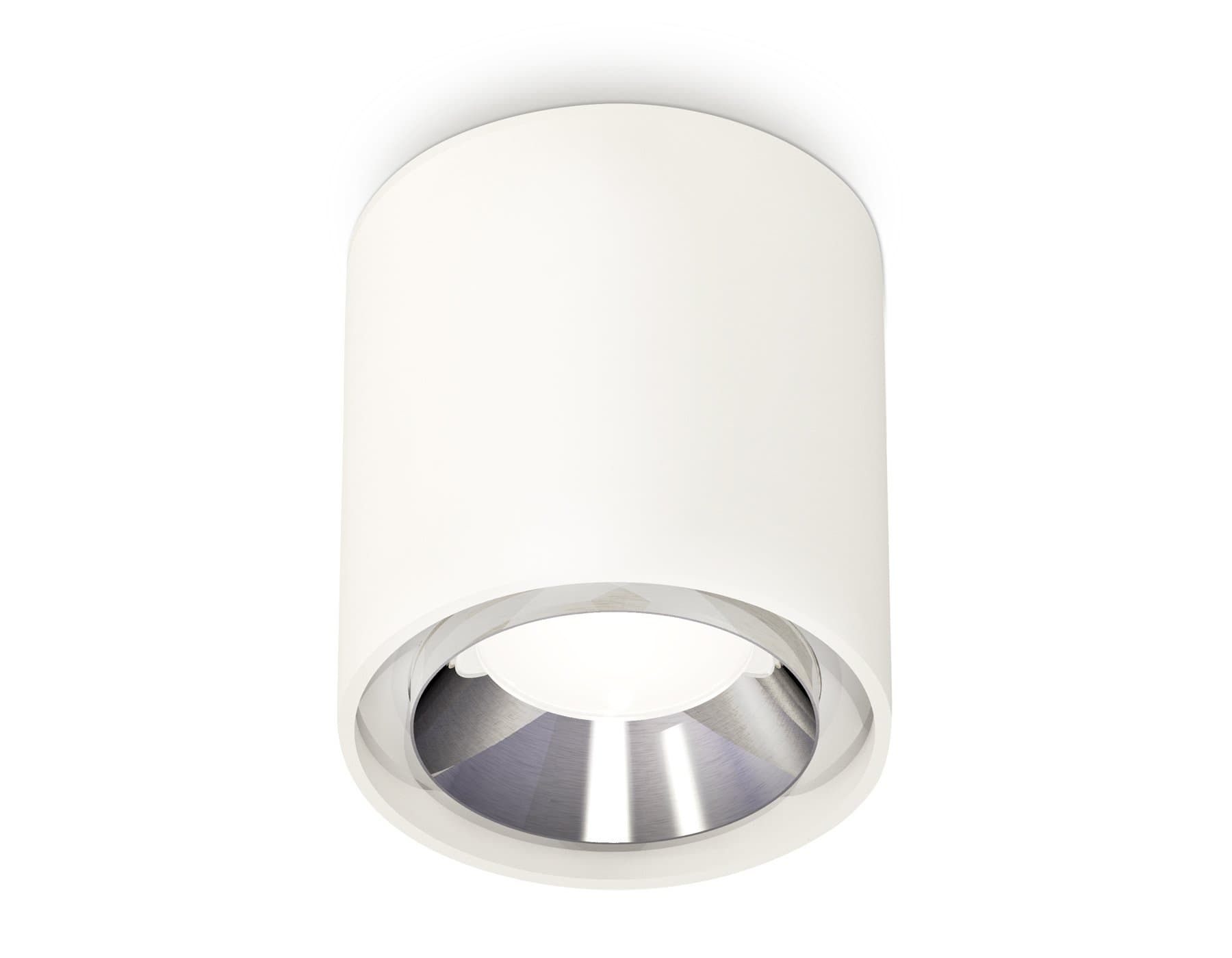 Ambrella Комплект накладного светильника XS7722003 SWH/PSL белый песок/серебро полированное MR16 GU5.3 (C7722, N7032) — миниатюра 1