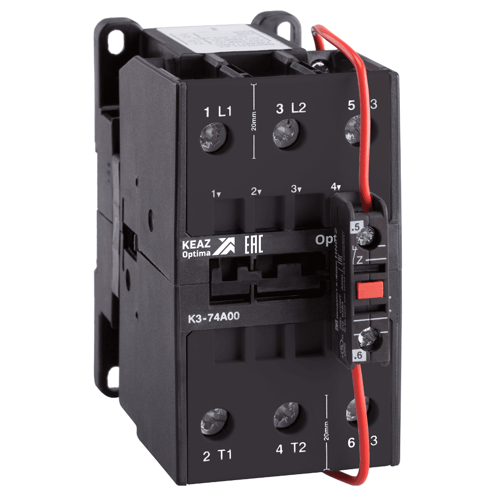КЭАЗ Контактор OptiStart K3-62A00=24DC 117218 — миниатюра 1