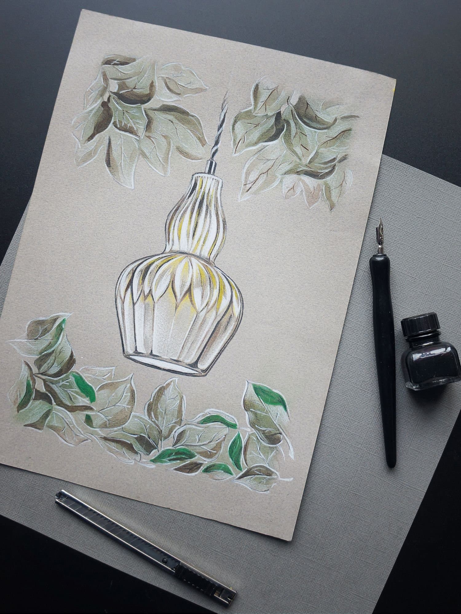Maytoni Pendant Eustoma Никель Подвес 1xE14 40W MOD238-PL-01-GN — миниатюра 5