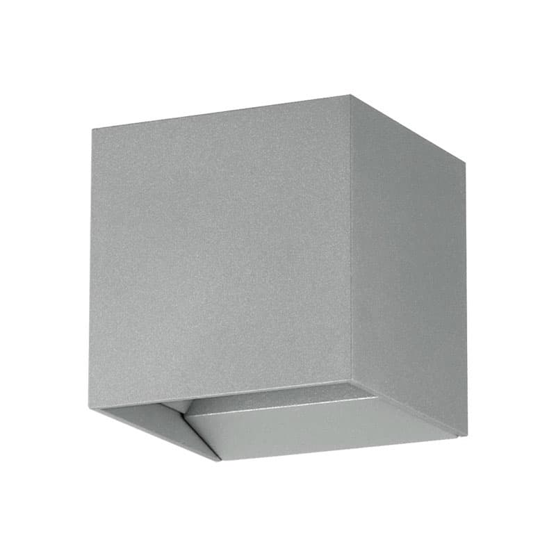 Eglo 61923 Уличный настенный светодиодный светильник CALPINO PRO, 2x3,3W, IP 54, 3000K, алюминий/серебряный