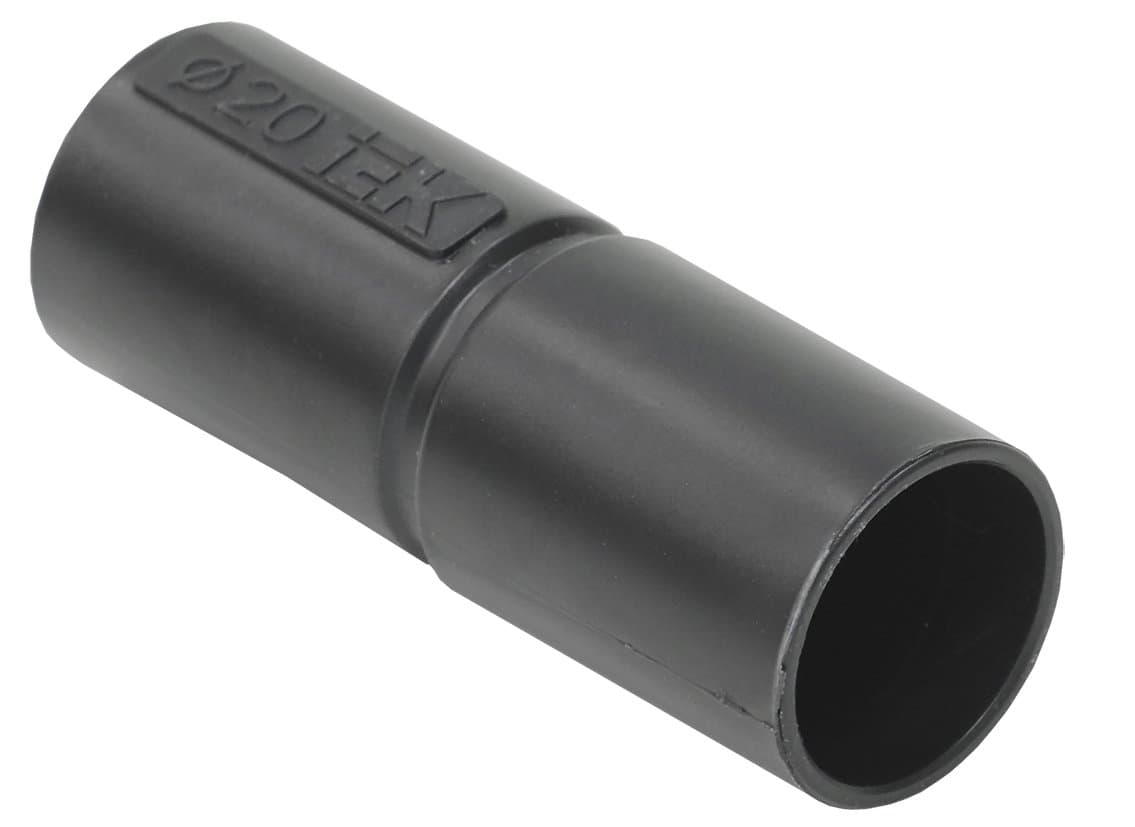 IEK ELASTA Муфта труба-труба GI20G черный