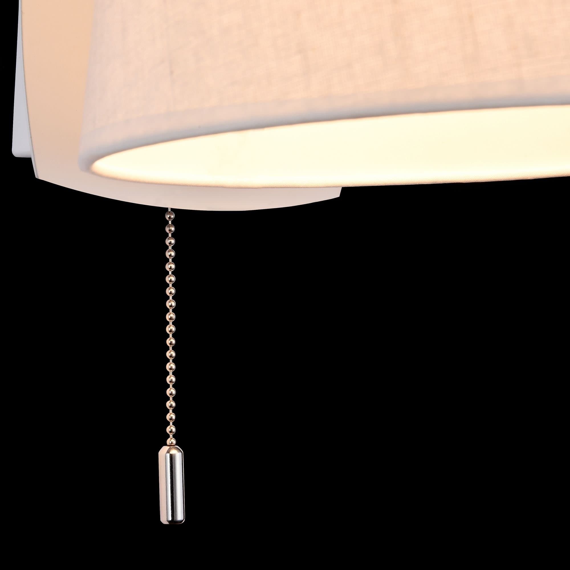 Maytoni Modern Bergamo Белый и Хром Бра 1xE27 60W MOD613WL-01W — миниатюра 6