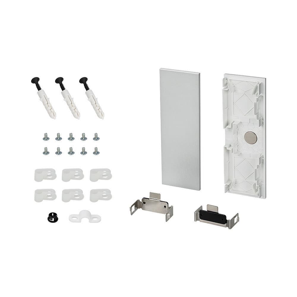 Arlight Заглушка S2-WALL-X2-H128 Silver (Пластик) 021232