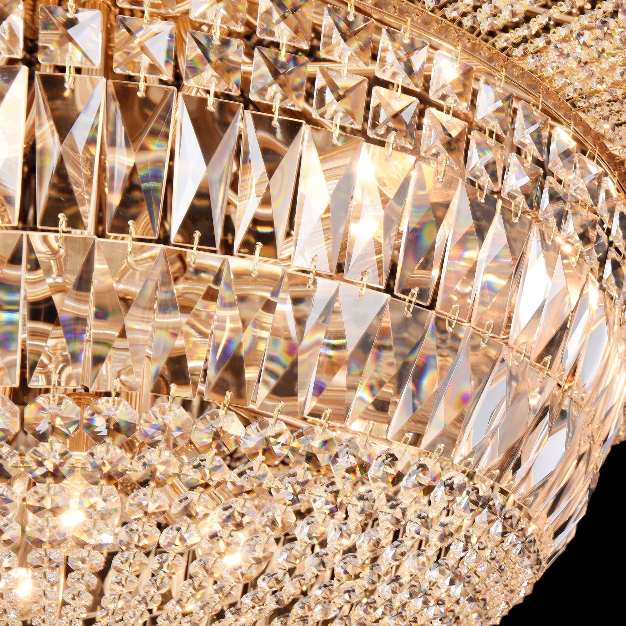 Maytoni Classic Palace Золото Антик Люстра E27 60W DIA100-CL-34-G — миниатюра 5
