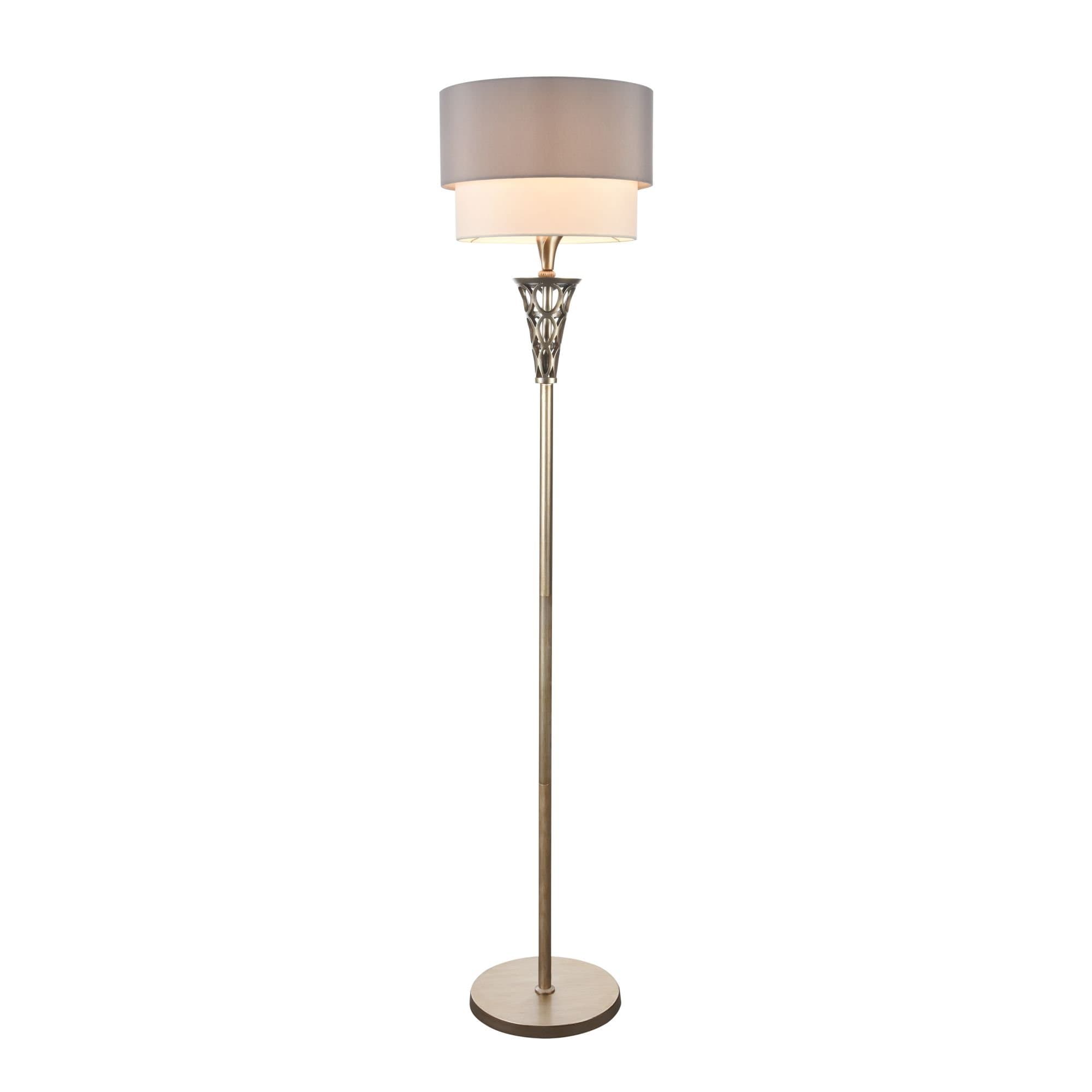 Maytoni House Lillian Серебро Антик Торшер 1xE27 100W H311-FL-01-G — миниатюра 3
