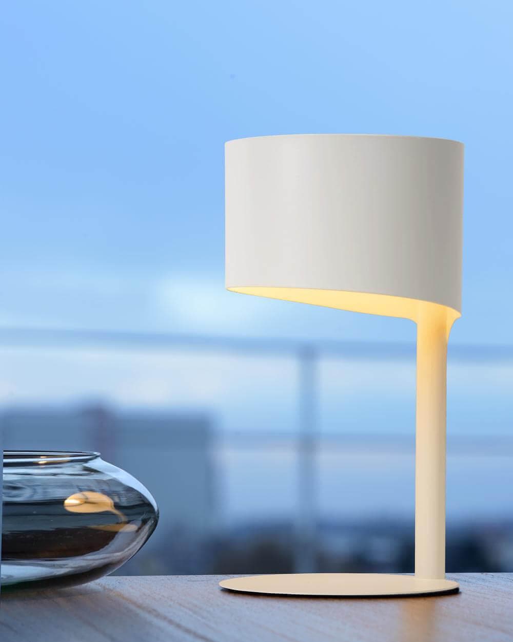 Lucide KNULLE Белый Настольная лампа 45504/01/31 — миниатюра 5