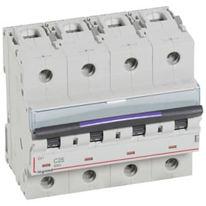 Legrand DX3 Автоматический выключатель 50кА 25А 4P C 410176 — миниатюра 2