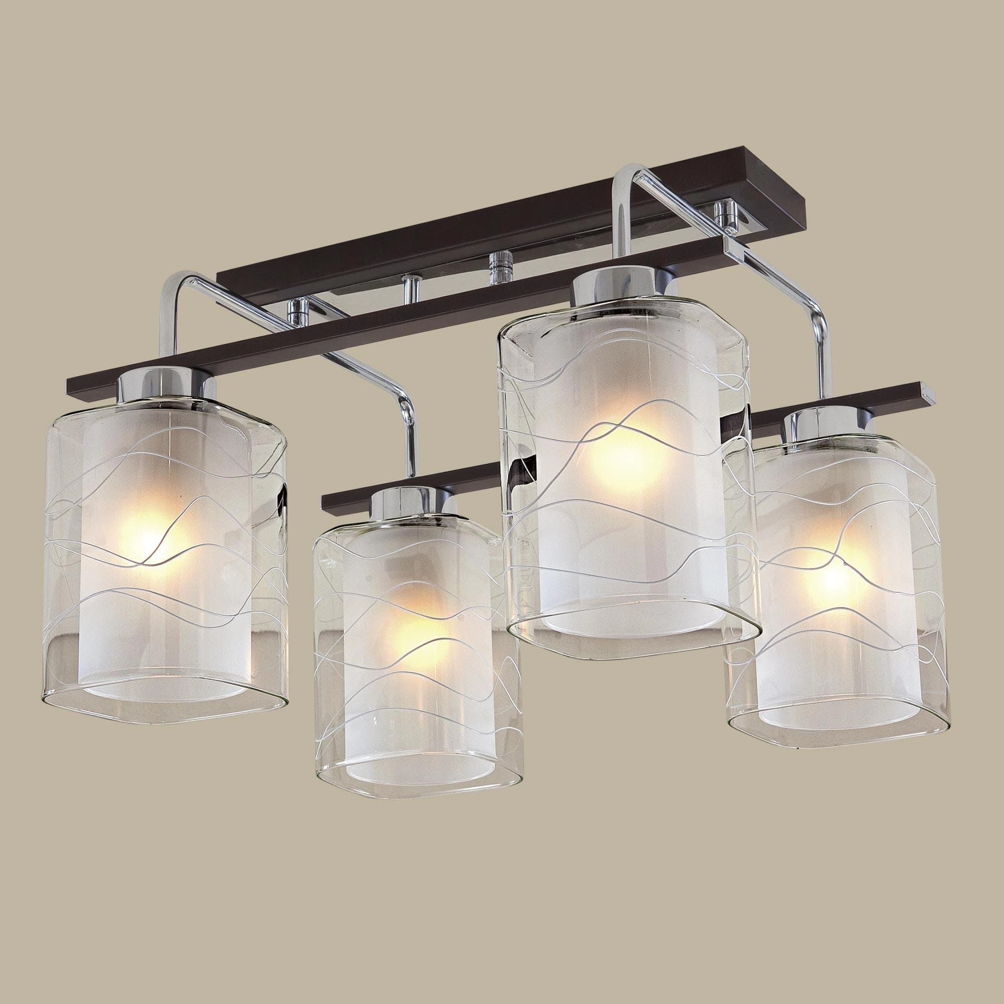 Citilux CL159141 Румба Венге+Хром Светильник Люстра — миниатюра 2