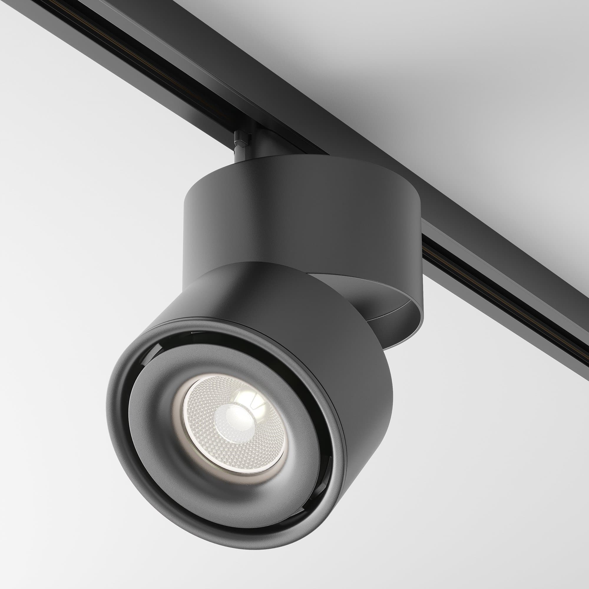 Maytoni Трековый светильник Черный Yin TR084-1-15W3K-B