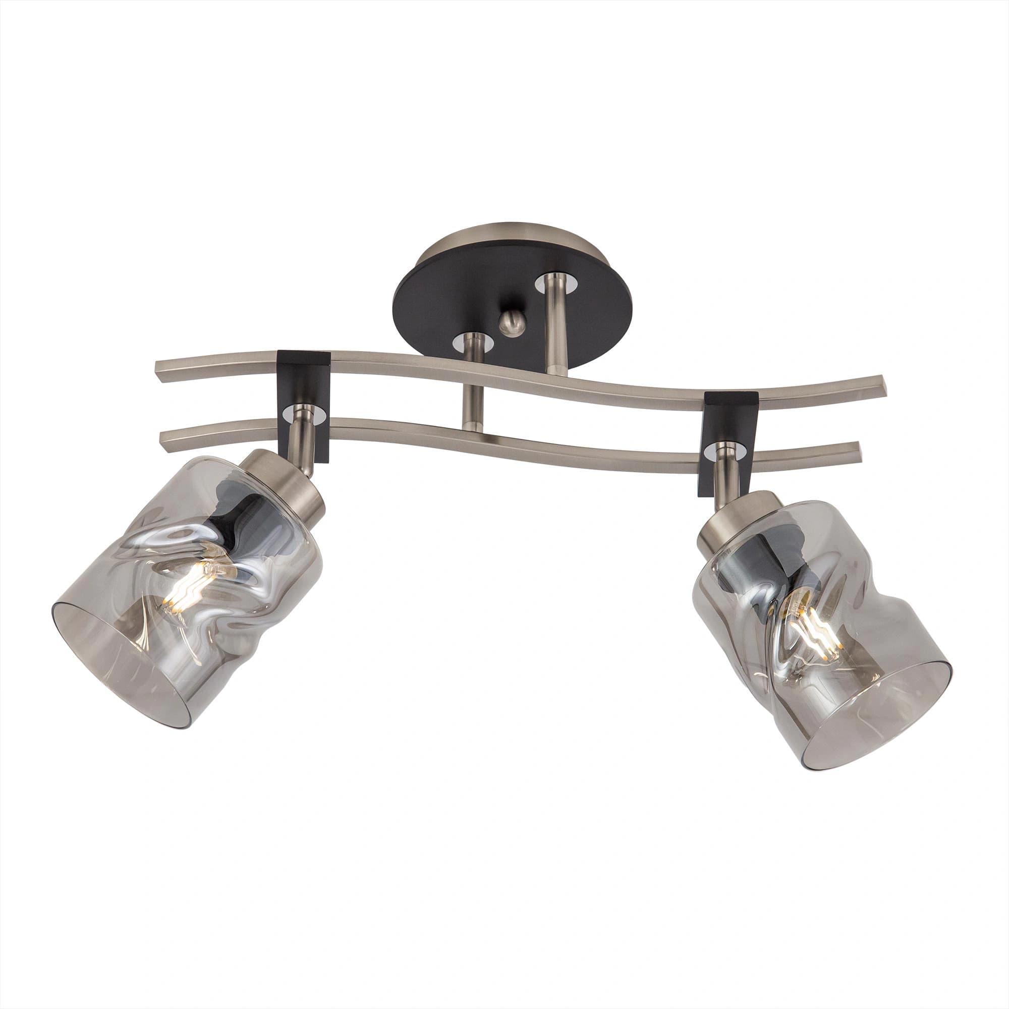 Citilux CL142125 Мерида Хр.Мат+Дымч Светильник потолочный