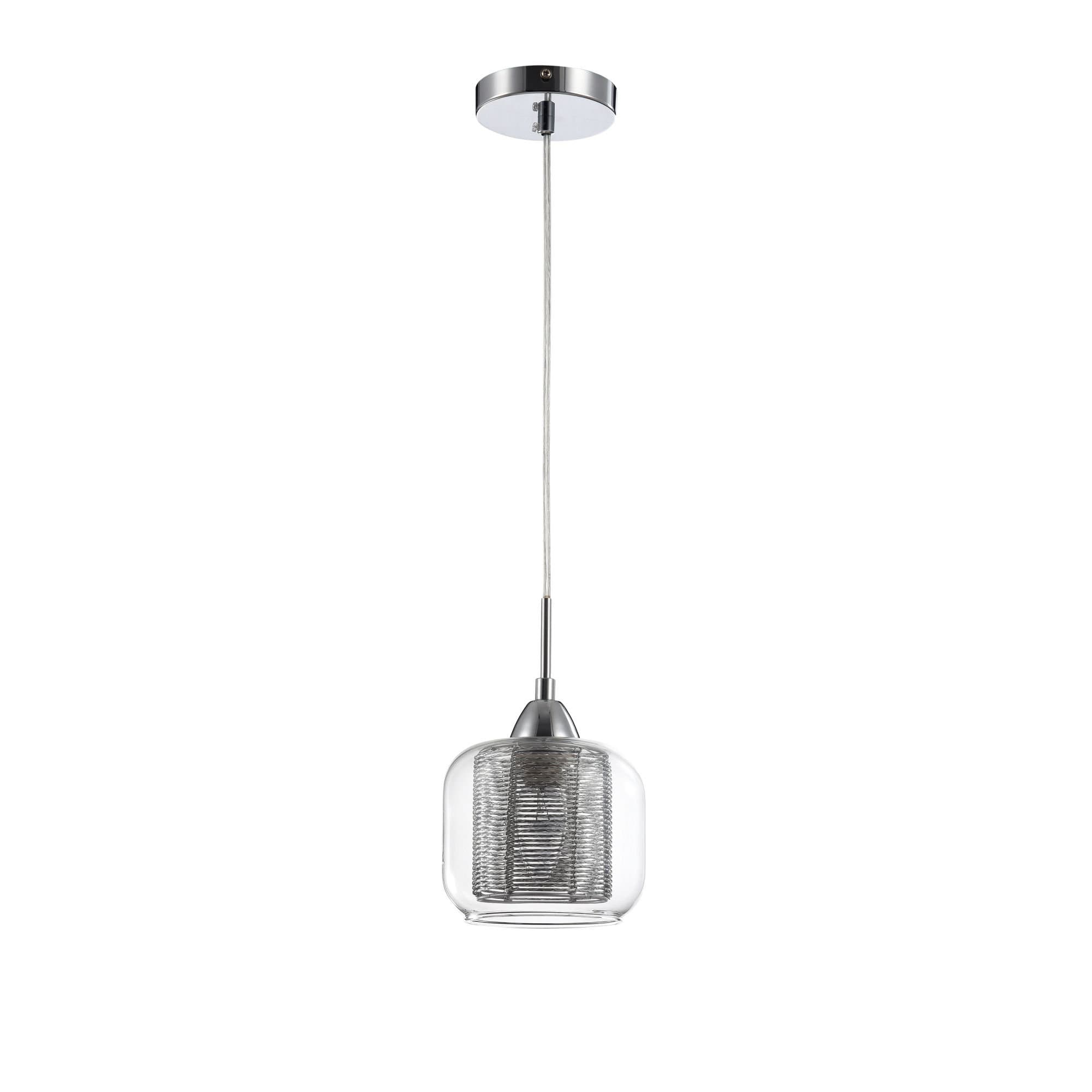 Freya Modern Wellington Хром Подвесной светильник E14 60W FR5314-PL-01-CH — миниатюра 2
