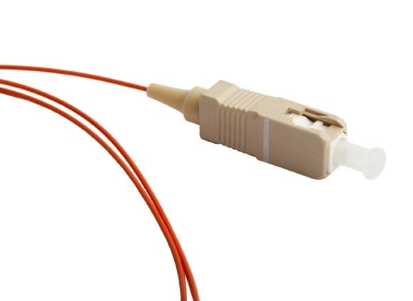 Hyperline FPT-B9-62-SC/PR-1M-LSZH-OR Пигтейл волоконно-оптический MM 62.5/125, SC, 1 м, LSZH 27869