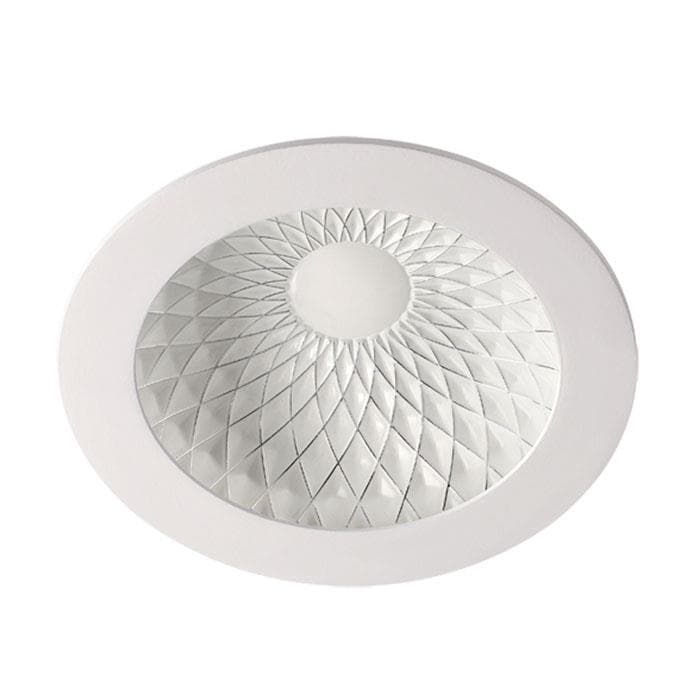 Novotech 357500 NT18 141 белый/хром Встраиваемый светильник IP20 LED 3000K 9W 85-265V GESSO
