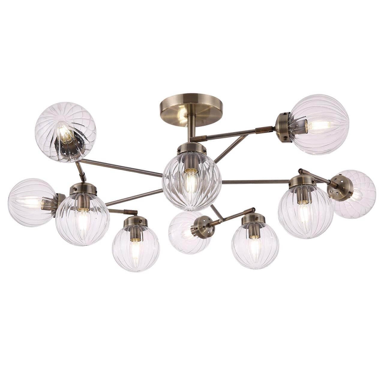 Freya Modern Daisy Латунь Люстра FR5041PL-10BS — миниатюра 1
