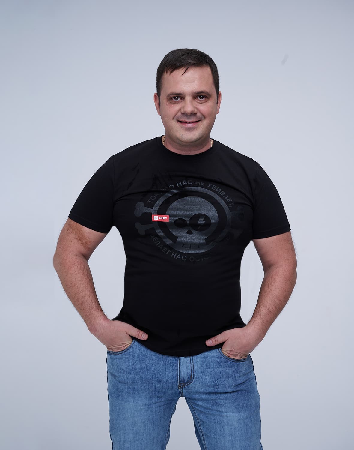 Футболка черная Ток S — миниатюра 1