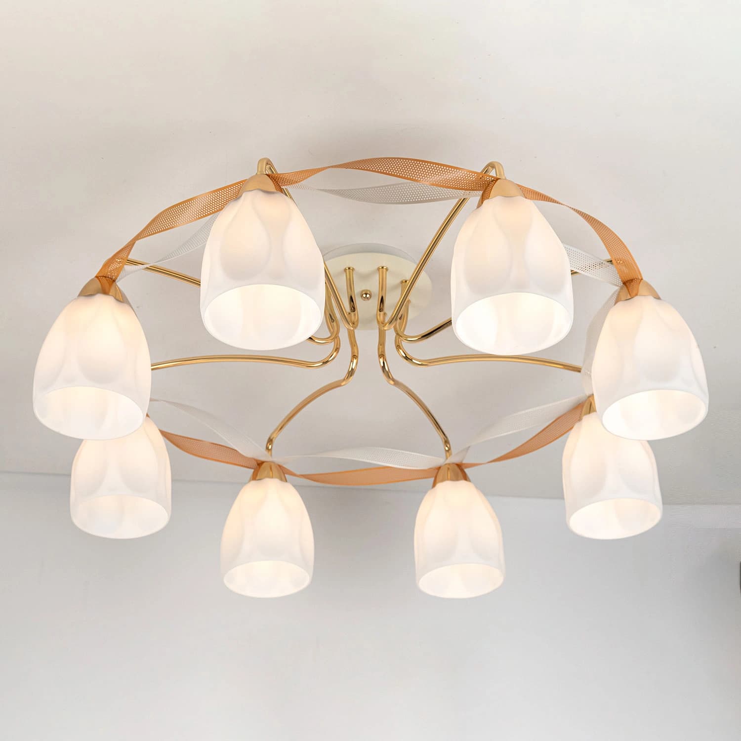 Citilux CL167181 Формула Белый+Золото Люстра — миниатюра 3