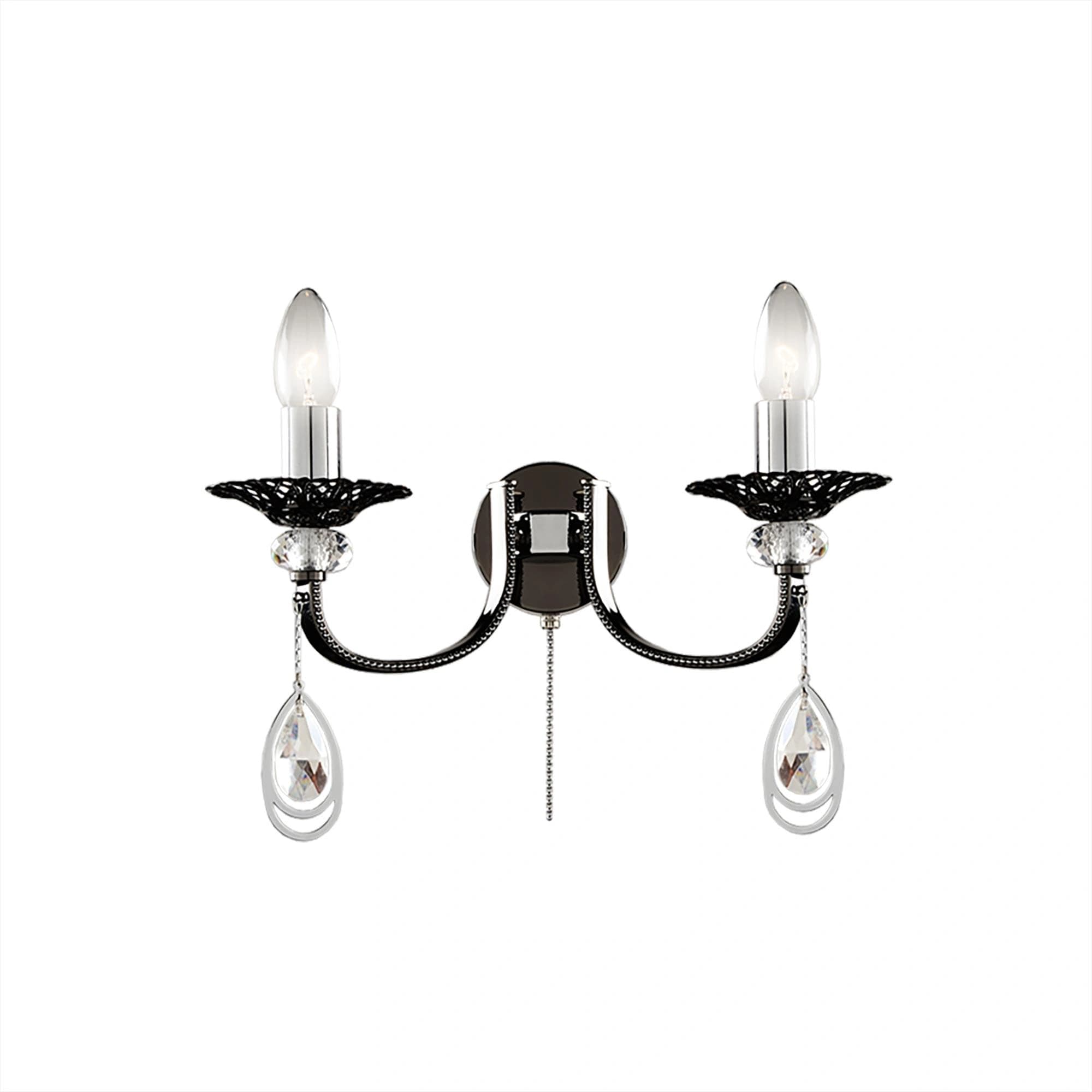 Citilux CL417321 Оксфорд Черн.Хром+Хром Светильник Бра