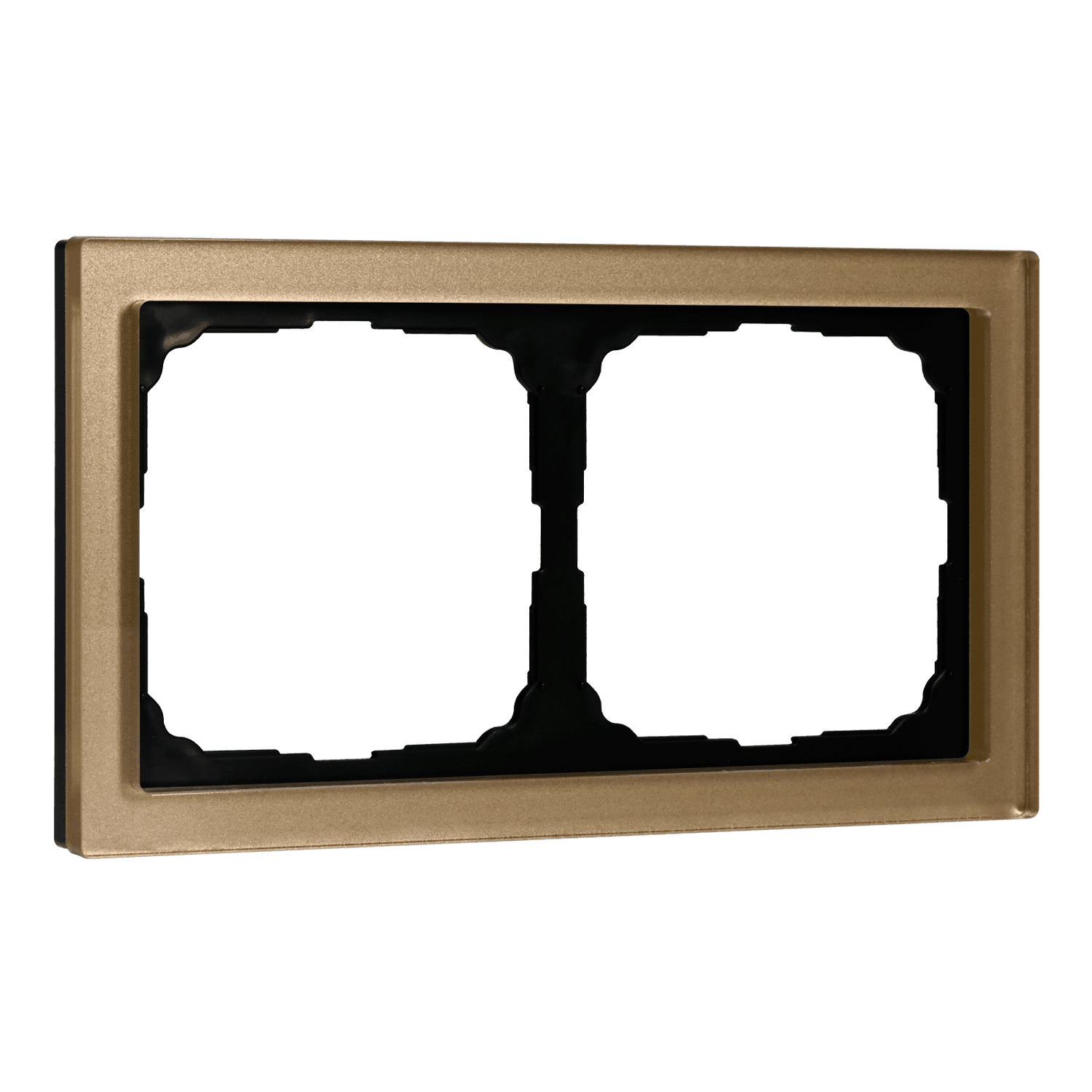 Systeme Electric ArtGallery Pure Органическое стекло Шампань Рамка 2-ая — миниатюра 2