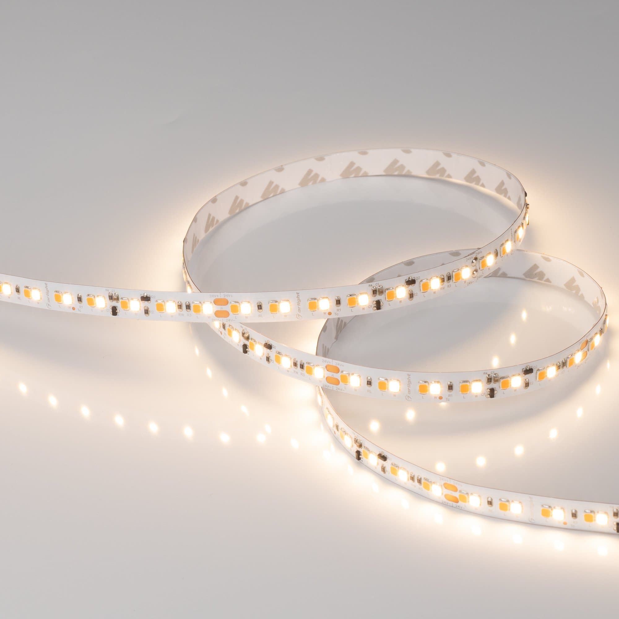 Arlight Светодиодная лента RT-A168-10mm 24V Dim-To-Warm (14.4 W/m, IP20, 2835, 5m) (Открытый) 033606 — миниатюра 2