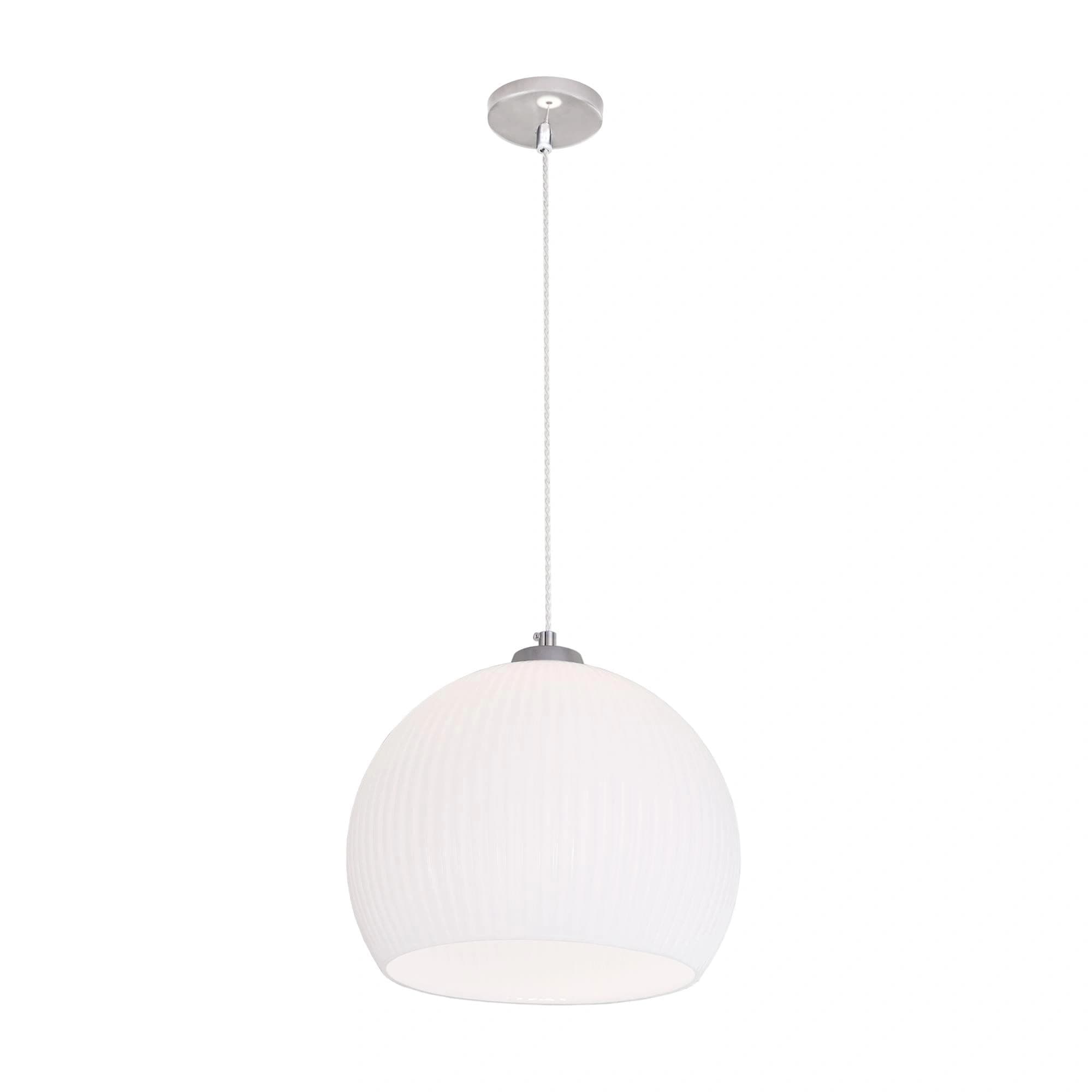 Citilux CL946301 Меридиан 30см Белый+Хром Подвес — миниатюра 1