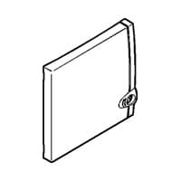 Legrand Mini S Дверь для щита Ekinoxe 8+1m Бел. 001328
