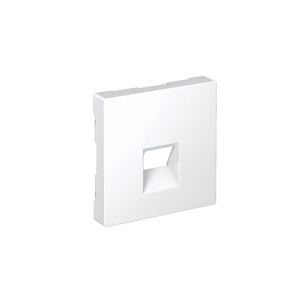 Systeme Electric AtlasDesign Белый Накладка для информационных функций типа Keystone — миниатюра 1