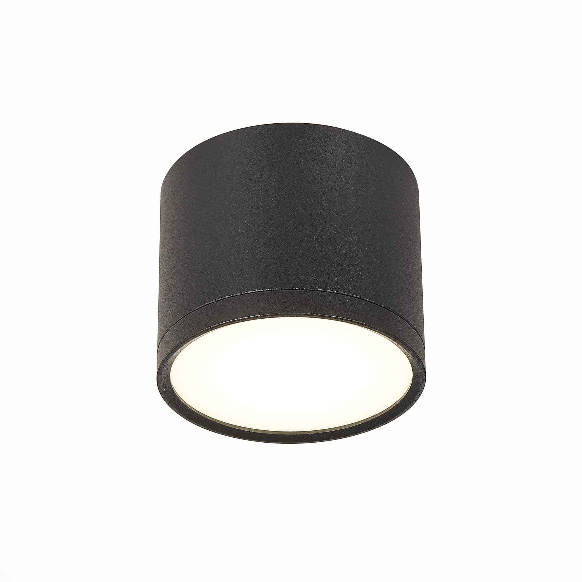 ST Luce ST113.442.09 Светильник потолочный Черный LED 1*9W 4000K 702Lm Ra>80 120° IP20 D88xH75 170-240V — миниатюра 1