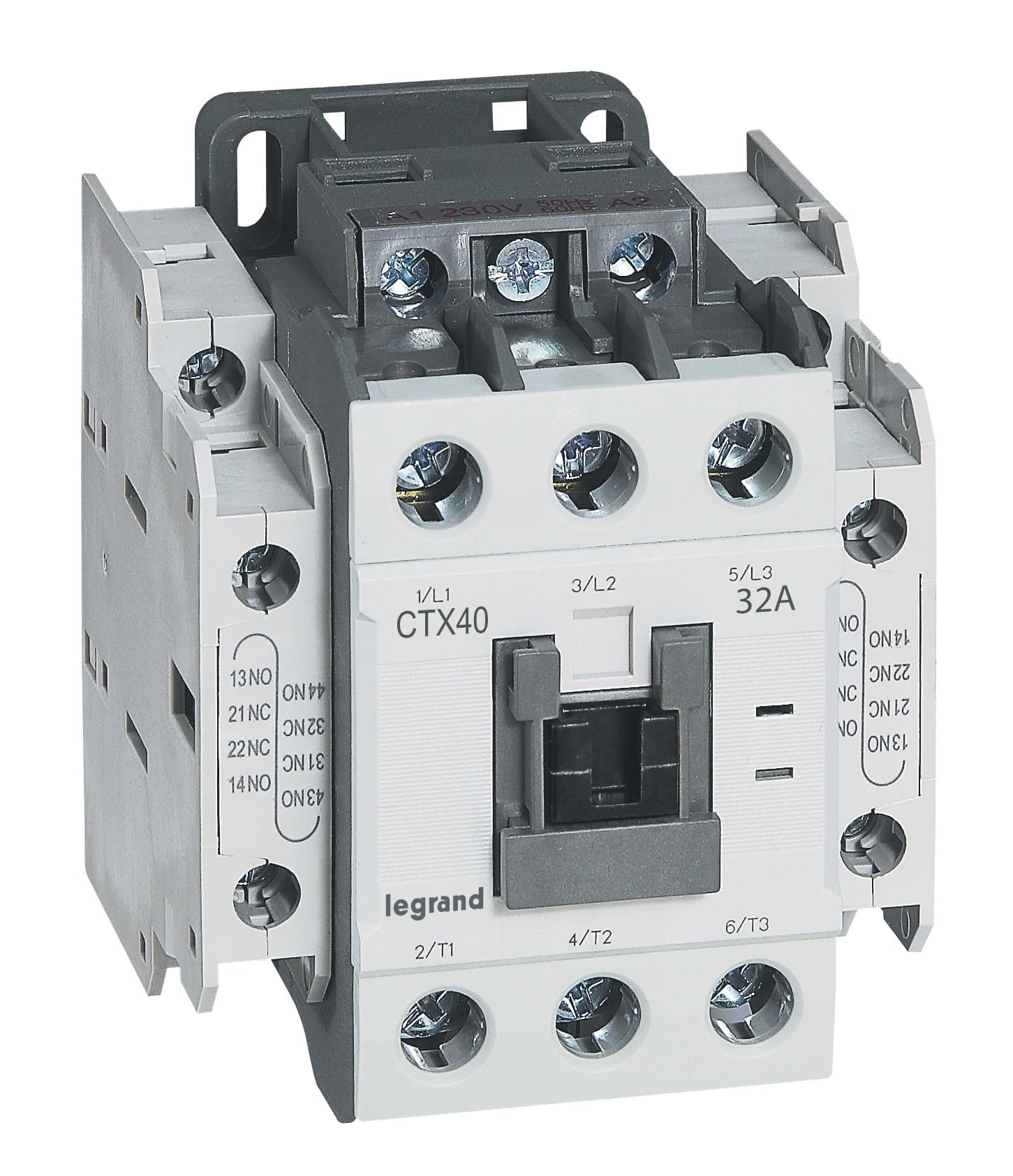 Legrand CTX3 Контактор 40 3P 32A (AC-3) 2но2нз ~48В 416122