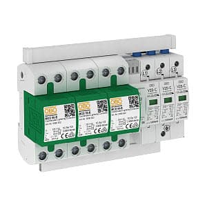 OBO Bettermann Комплект УЗИП 3 пол. (Класс I+II), 255 В 5089756 — миниатюра 2