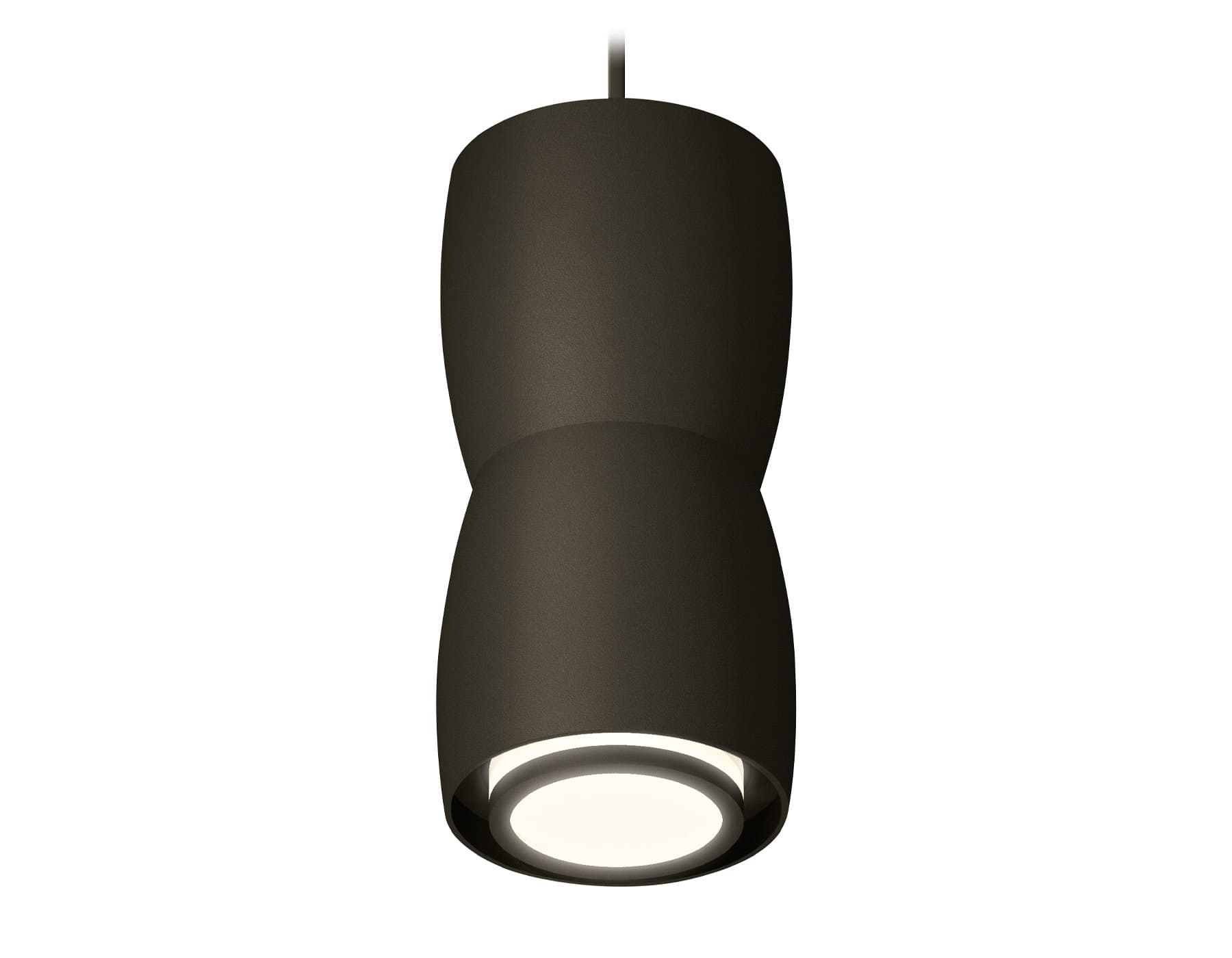 Ambrella Комплект подвесного светильника с акрилом XP1142030 SBK/FR черный песок/белый матовый MR16 GU5.3 (A2311, C1142, A2010, C1142, N7121) — миниатюра 1