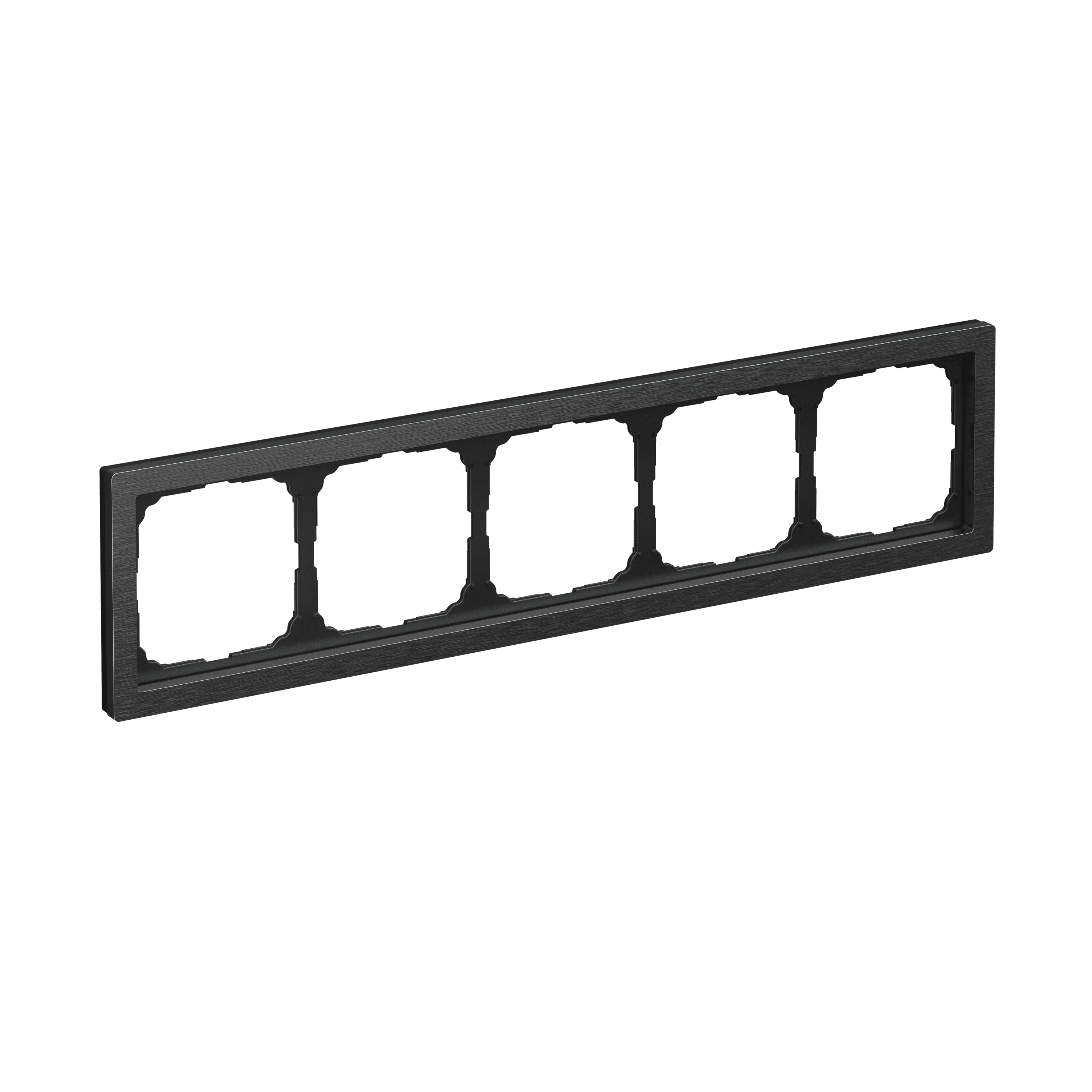 Systeme Electric ArtGallery Pure Металл Оникс Рамка 5-ая — миниатюра 6