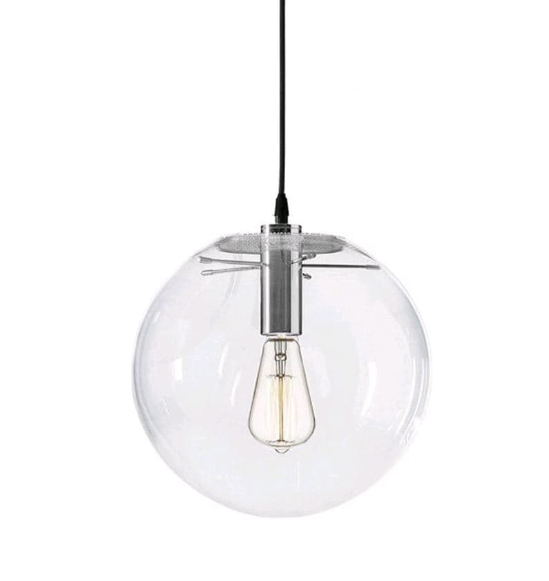Kink Light 07563-20,21 Подвес Меркурий прозрачный (с хромовыми креплениями) d20 h200 E27 1*40W