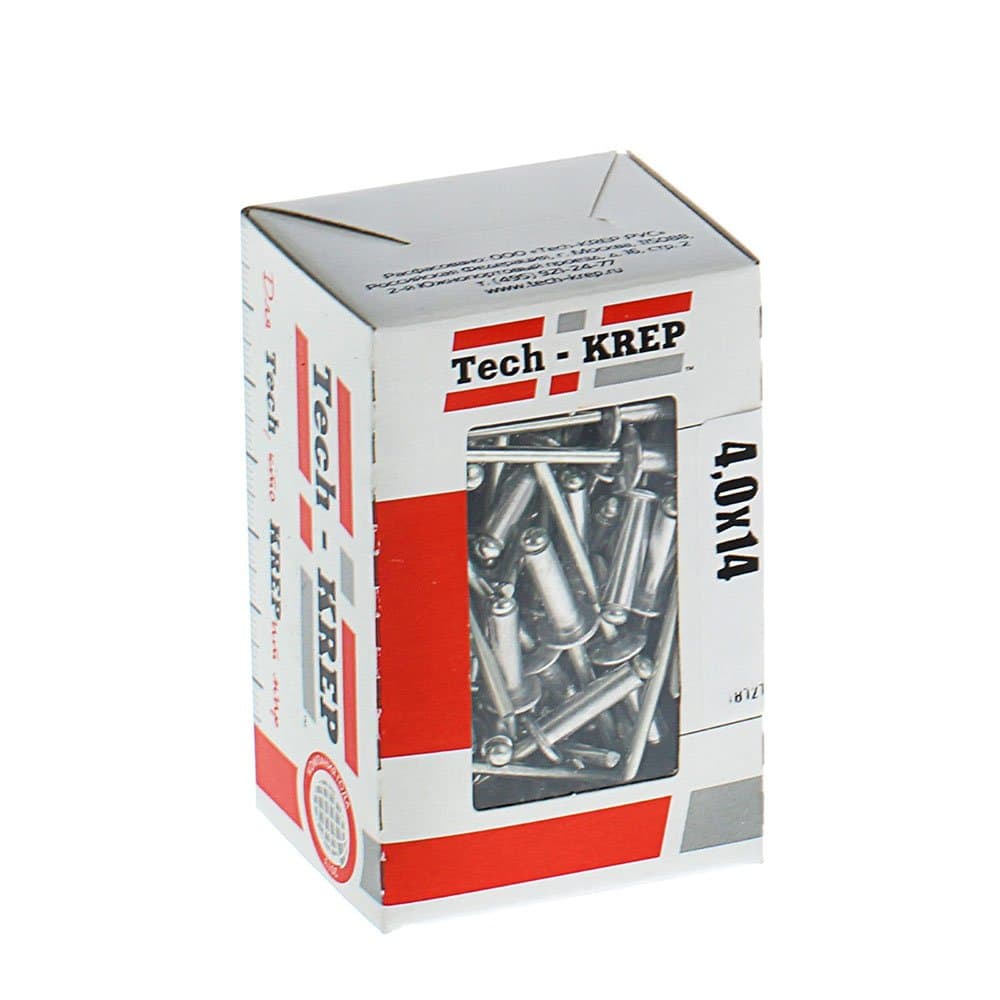 Tech-Krep Заклепка 4,0х14 (100 шт) - коробка с ок. 102289