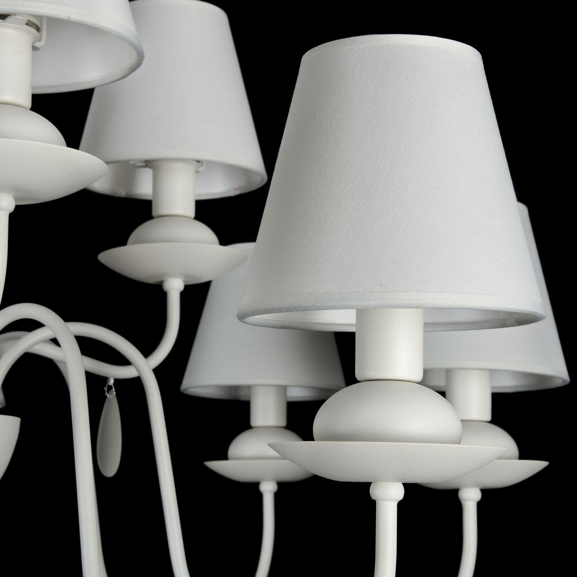 Freya Modern Eliza Белый Люстра E14 40W FR5756-PL-12-W — миниатюра 3