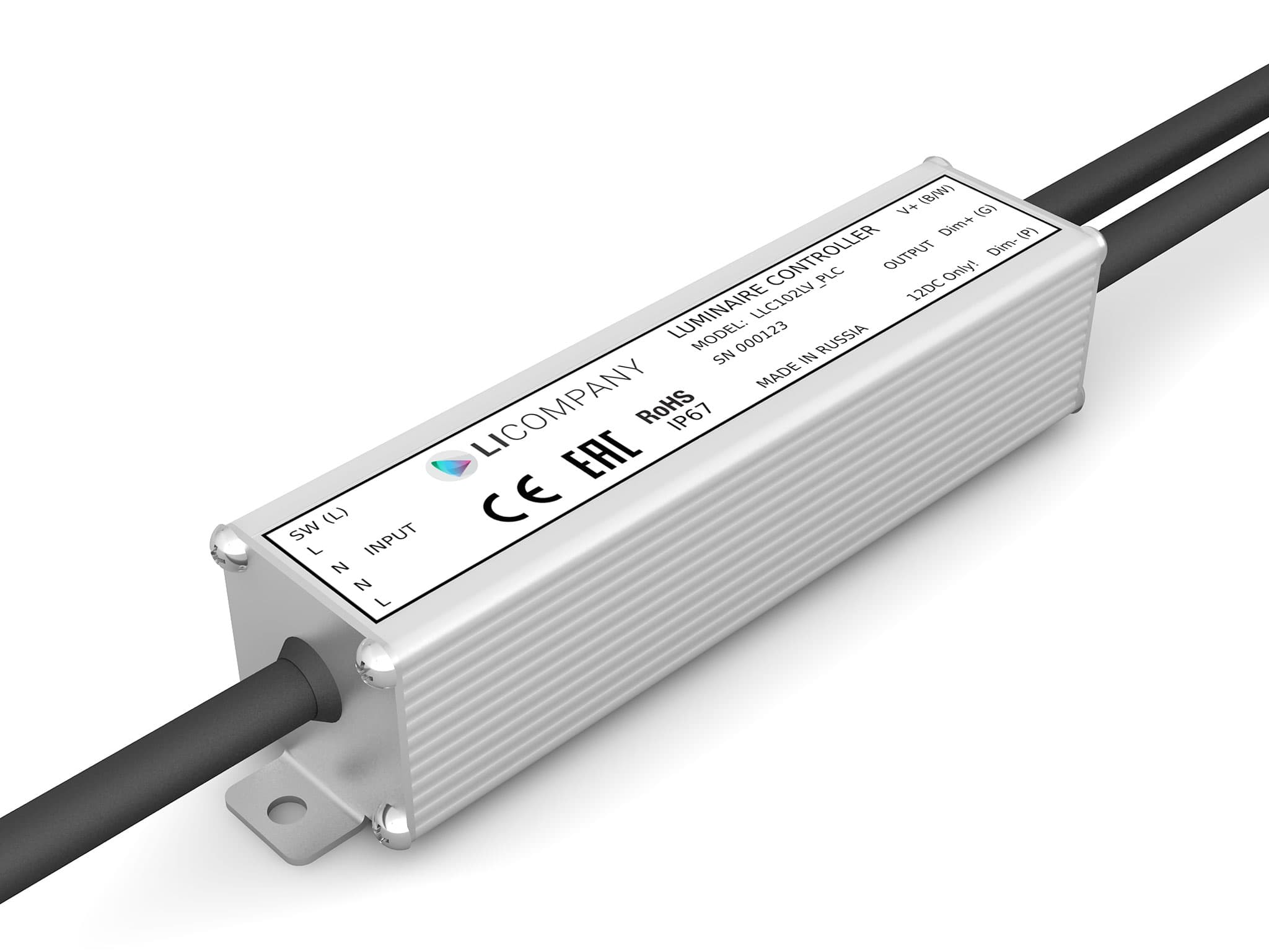 СТ PLC Контроллер светильника одноканальный LC-1 (LCPY-02(b)4-1E)