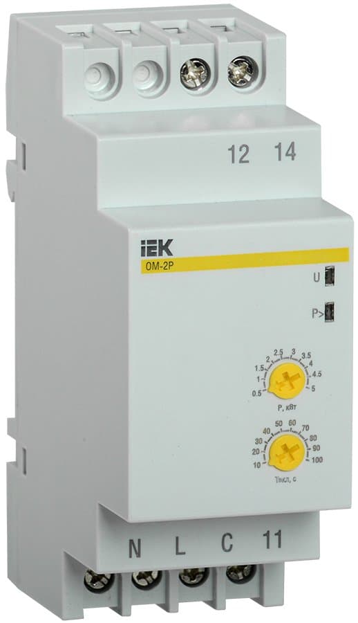 IEK KARAT Ограничитель мощности ОМ-2P 16А 230В