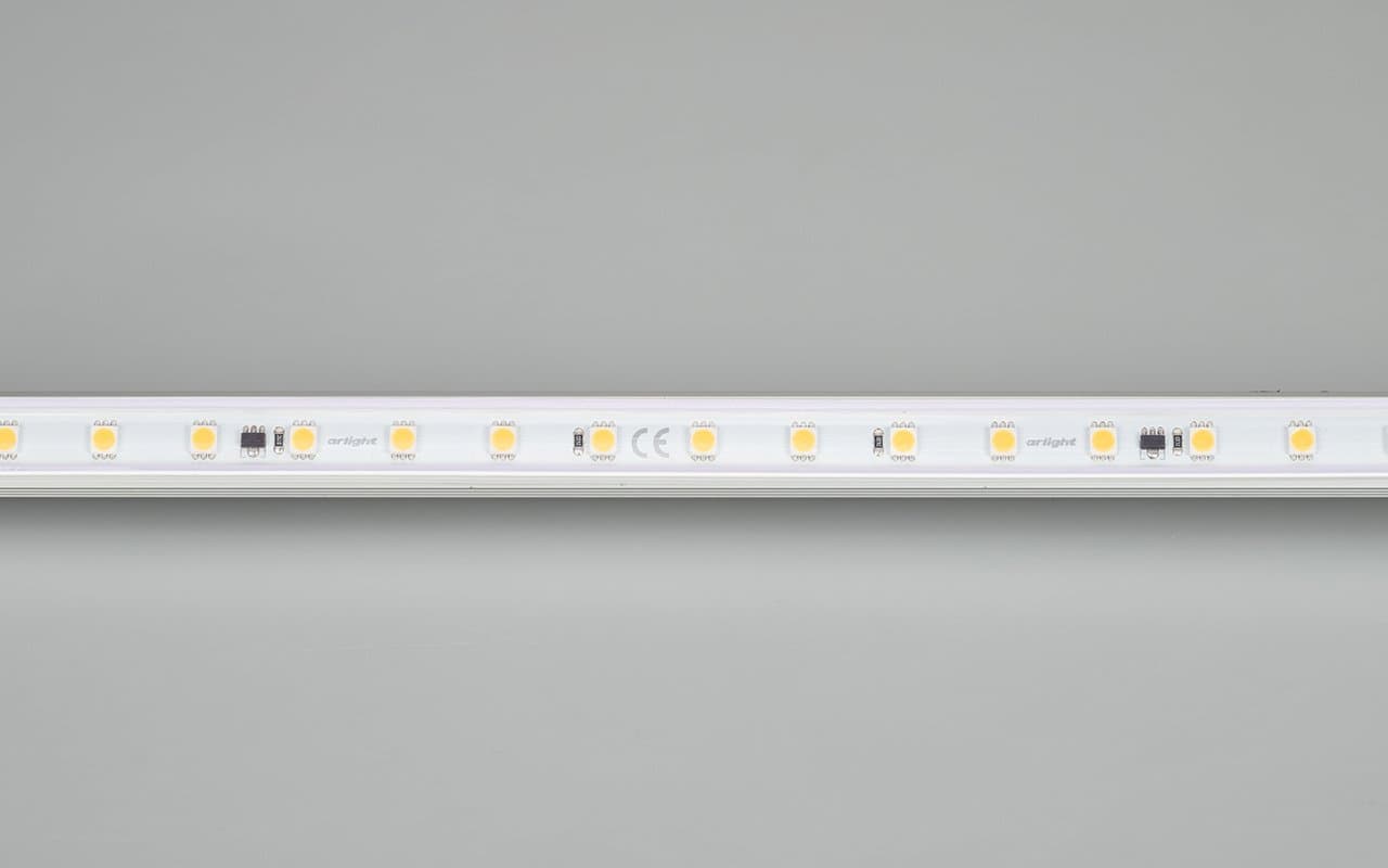 Arlight Светодиодная лента ARL-50000PV-230V Cool 10K (5060, 54 LED/m, WP2) (8 Вт/м, IP65) 027055 — миниатюра 2