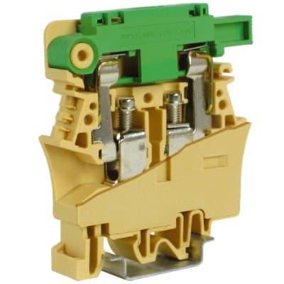 DKC FPL.10/C, держатель предохранителя 10кв.мм бежевый с LED