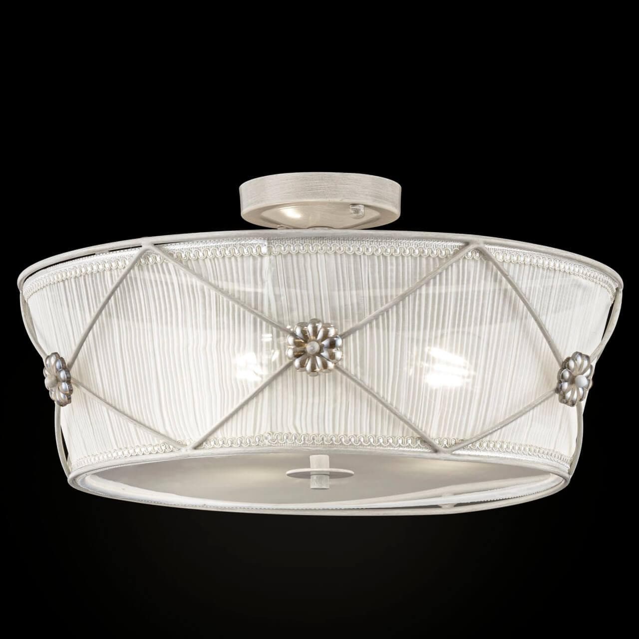 Maytoni Elegant Lea Жемчужный белый Потолочный светильник 3xE27 40W ARM369-03-G — миниатюра 7